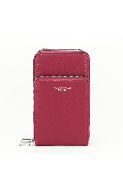 Flora&Co Paris Wallet and phone case 6018 07 Burgundy