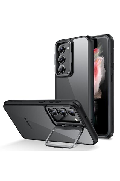 OEM Carcasă pentru Samsung Galaxy S23 Plus, Polimer, Negru Transparent