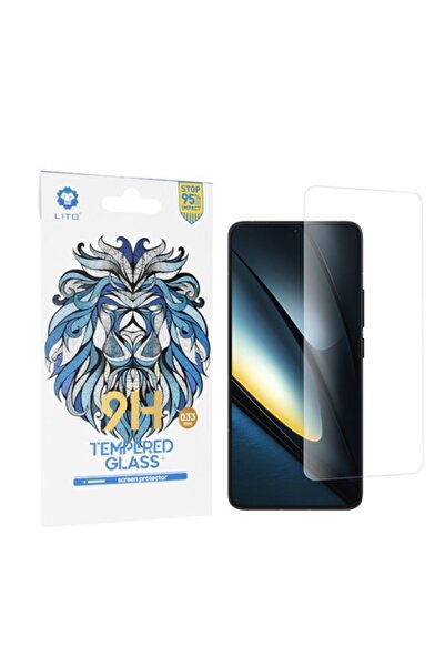 Don Ecran de protecție din sticlă pentru Xiaomi Poco F6 Pro, T52, sticlă de p...