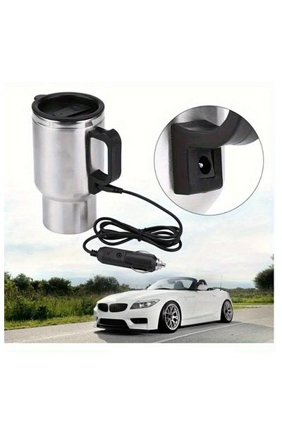 Warmer System Coffee mug with heater and car charger