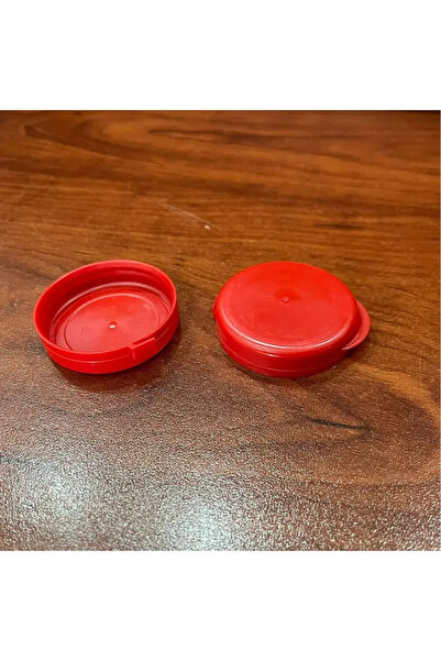 Tanemce 10 Adet Cam Süt, Ayran, Meşrubat Şişelerine Uygun Kapak 45 Mm Plastik Sızdırmaz Geçmeli Kapak