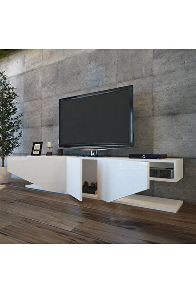 Home Box وحدة تلفزيون Modulix Opus مقاس 1.8 متر لأجهزة التلفزيون التي يصل حجم...