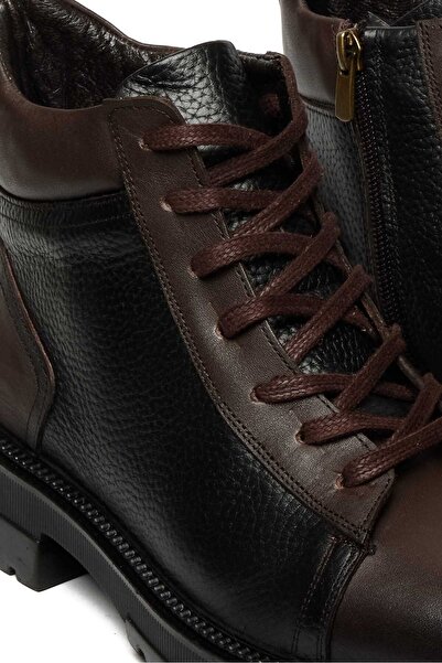 Bestello Ανδρικές μπότες με κορδόνια Thermo Sole Flat 023-127