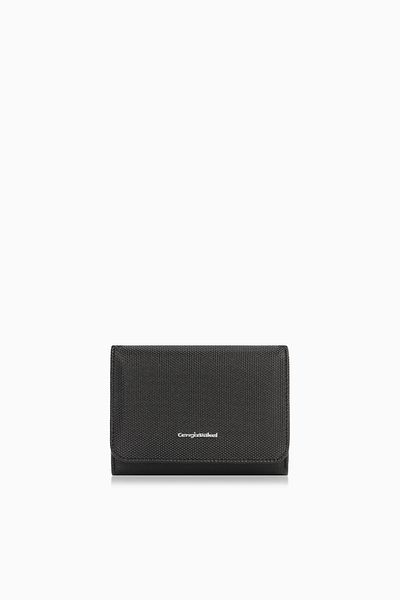 CENGİZ PAKEL Cengiz Pakel Small Size Magnet Women's Wallet/Portfolio – 65297L - Black