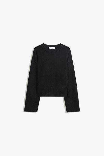 Bershka Oversize sweater with ribbed hem