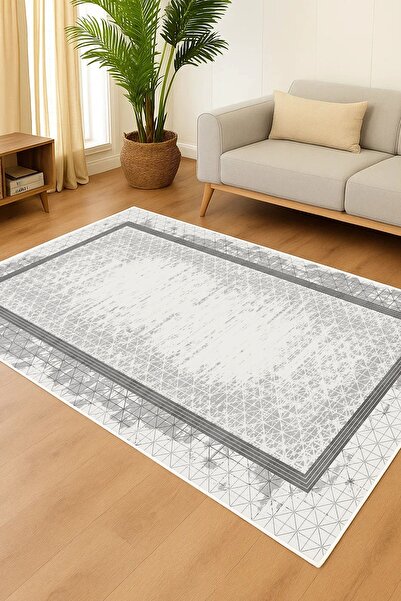 West Home Makinede yıkanabilir kaymaz taban leke tutmaz dijital mutfak halısı...