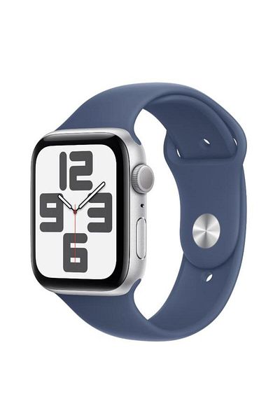 Apple Smartwatch Watch SE (2024), GPS, Silver Aluminium 44mm