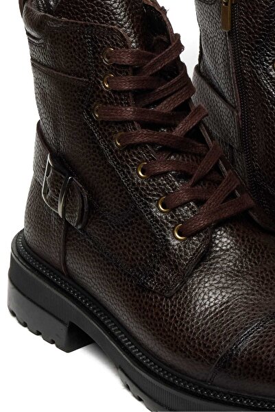 Bestello Ανδρικές μπότες με κορδόνια Thermo Sole Flat 023-126