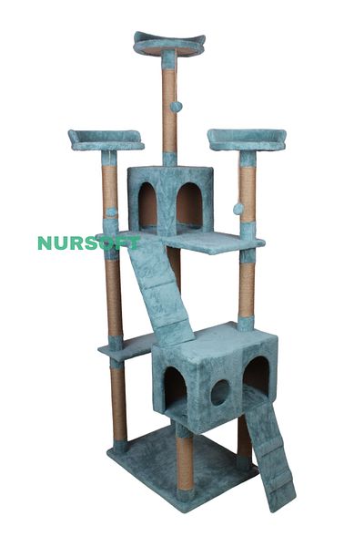 Nursoft Cat City New Residence Cat Playhouse and Scratching