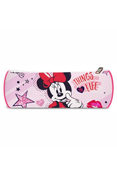 Disney Penar Minnie Mouse, neechipat, un compartiment, cilindric, lungime 22 cm, diametru 7 cm