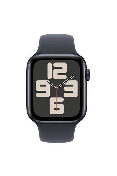 Apple Smartwatch Watch SE (2024), GPS, Cellular, Midnight Aluminium 44mm