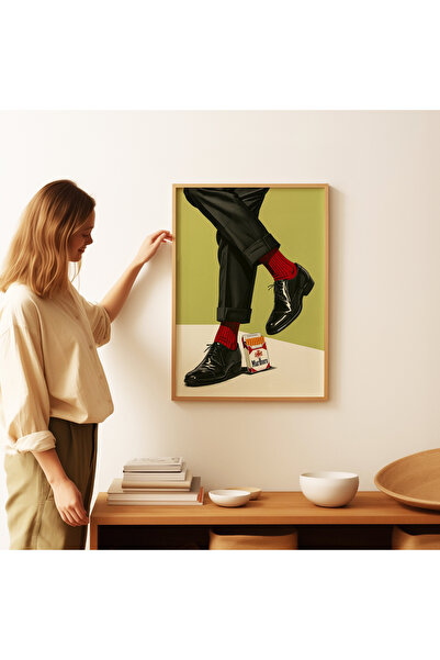 ARTHOUSECOLLECTIVE Retro Elegance Style - Marlboro Detaylı Poster - Tablo Ölçülerinde Çerçevesiz Poster