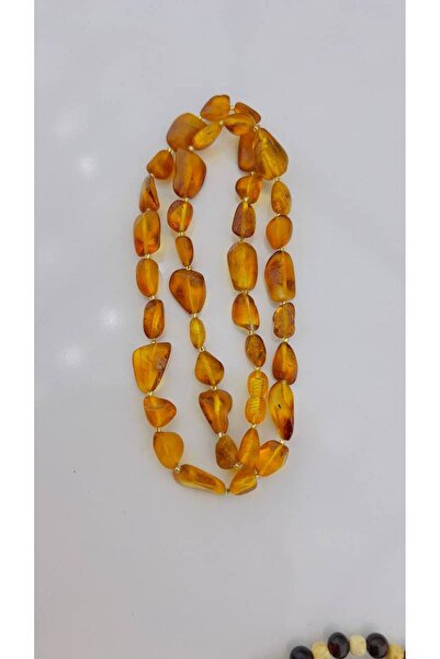 urfatakıtasarım Damla kehribar çay rengi 55 cm klipsli