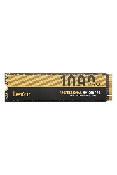 Lexar NM1090 PRO 4TB NVMe PCIe Gen5 x4 Okuma 14000MB – Yazma 13000MB M.2 SSD (LNM109P004T-RNNNG)