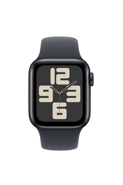Apple Smartwatch Watch SE (2024), GPS, Cellular, Midnight Aluminium Case, 40mm, LTPO OLED Display, 3