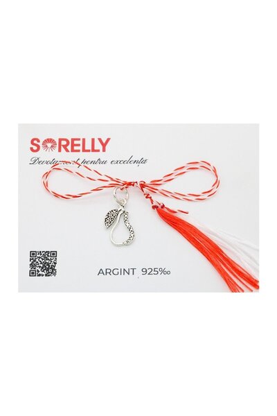 Bijuteria SORELLY Martisor Silver Pear Pendant