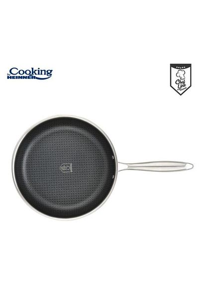 Heinner Tigaie inox in 3 straturi HR-MRK-24 T, 24 x 4.5 cm