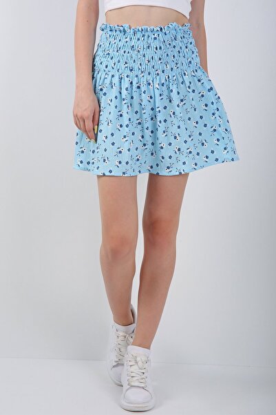 VeniLife Fusta mini oversize cu talie înaltă