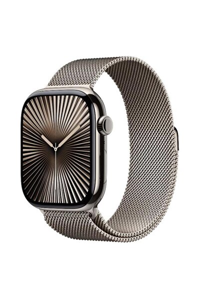 Apple Smartwatch Watch 10 GPS Cellular, Titanium Case, 46mm, LTPO OLED Display, 64GB, Natura