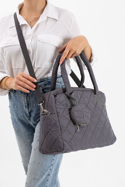 mugalas Women's Large Size Soft Hand Sleeve and Cross-Use Shoulder Bag Width:45 Length:30 Depth:15