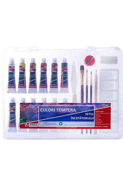 Daco Culori tempera setul incepatorului CU122