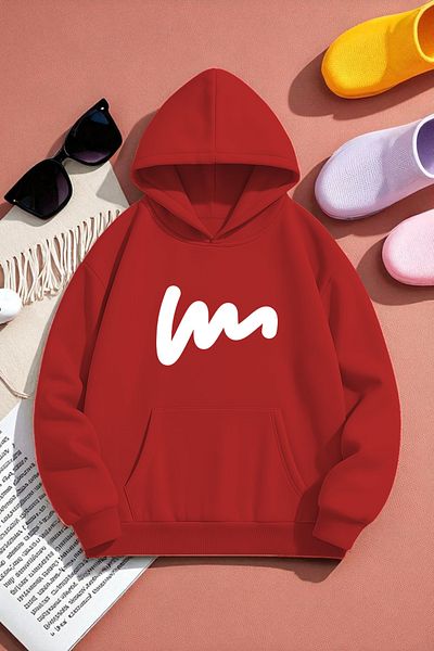 uyguntarz Unisex W Printed Oversize Sweatshirt