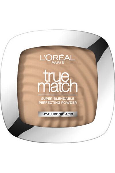 L'Oreal Paris Pudra compacta True Match 2R/2C, cu acid hialuronic rezistenta indelungata si aspect mat, 9 g