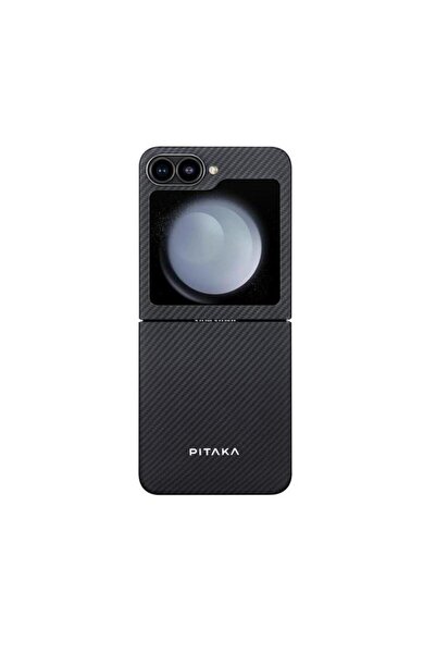 PITAKA Carcasa MagEZ 5 compatibila cu Samsung Galaxy Z Flip 6, Negru