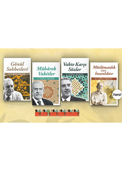 Sufi Kitap Ömer T.İnançer-Müslümanlık İnce İnsanlıktr, Gönül Sohbetler, Vakte...