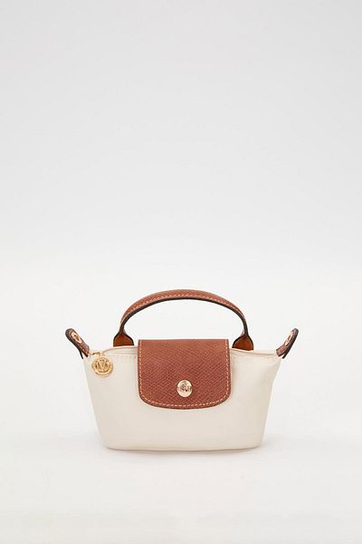 Levidor Cream Leather Cover Detailed Handbag