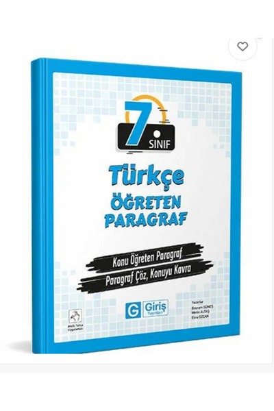 Giriş Yayınları GİRİŞ 7. SINIF ÖĞRETEN TÜRKÇE PARAGRAF