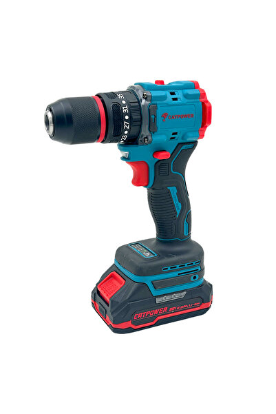 Cat Power Catpower E1025 Kömürsüz Darbeli Akülü Vidalama Li-İon 20V 2.0Ah 13mm