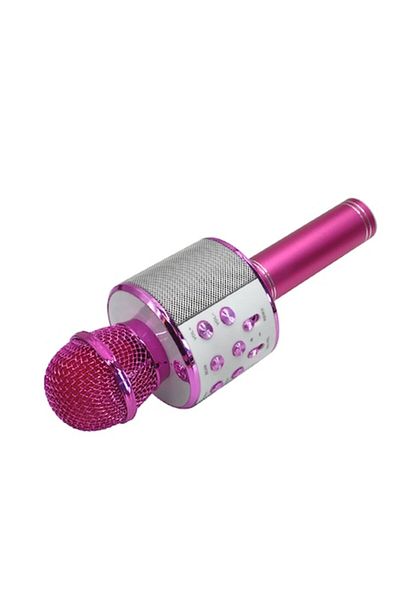 SOHO Microfon karaoke cu efecte sonore, model pentru copii, Pink