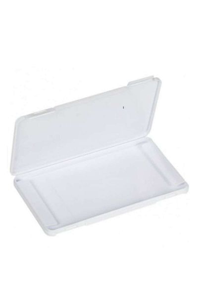 SOHO Portable Storage Box for Face Mask Protection, Plastic, White
