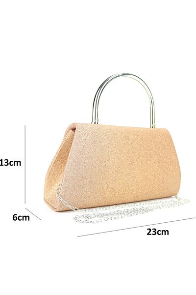 OEM Elegant champagne wedding bag