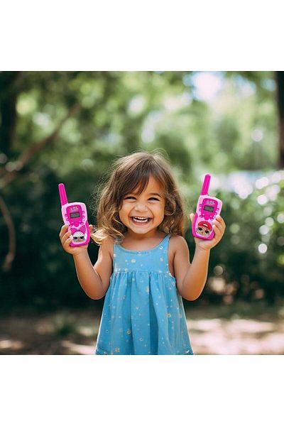 OTL Set walkie talkie for children Technologies L.O.L SURPRISE, Range 1 km, 16 channels (Pink)