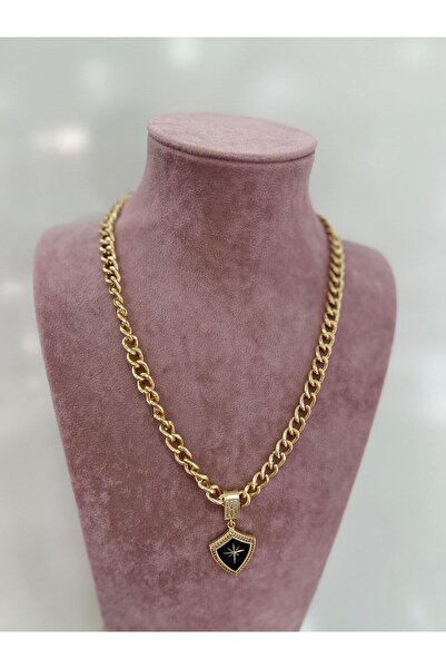 Gold Çelik Kolye