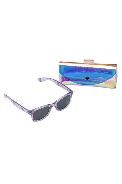 SOHO Sunglasses with Case 100% UV Protection, for Kids, Elsa and Anna from Frozen, Blue