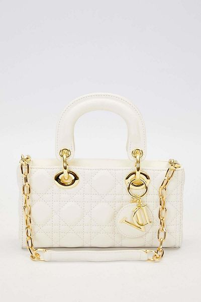 Levidor Cream Chain Strap Accessory Handbag