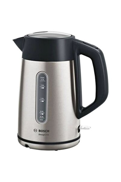 Bosch DesignLine Kettle TWK4P440, 2400W, 1.7 L, limescale filter, stainless steel