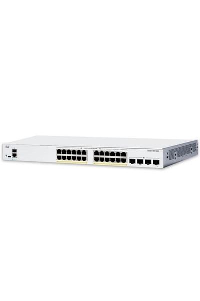 Cisco Switch Catalyst C1300-24P-4G, 24 porturi, Gigabit, PoE+