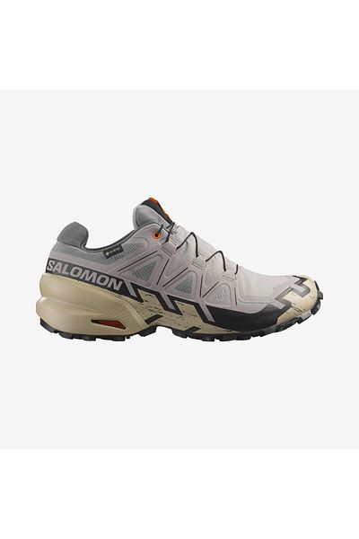 Salomon Speedcross 6 Gore-Tex Gull/White Pepper/Black Erk Patika Running Shoes L47853400