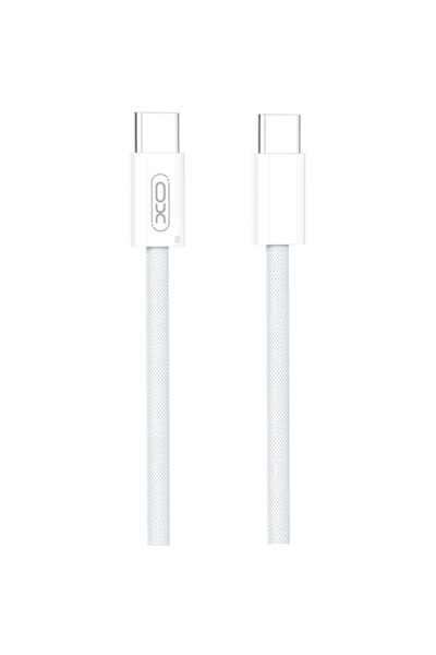 Xo Cable for Data and Charging USB-C - USB-C Design NB-Q260A, 60W, 1m, White