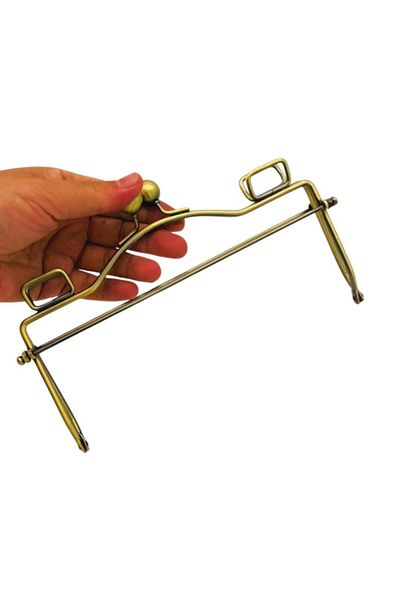 angel çanta aksesuar Angel Bag Accessory 20 cm Antique Color Rectangular Square Ring Model Model Bag Clip, Bag Burs