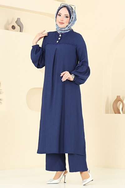 ModaMerve Güpür Detay Bürümcük Takım 417DVL817-MS Laci