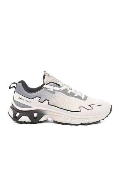 Pierre Cardin White Mesh Lightweight Men's Sports Shoes Pci-11054 m