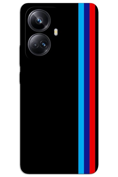 MRCİLETİSİM حافظة هاتف Realme 10 Pro Plus 5G مطبوعة بنمط HD - ثلاثة خطوط