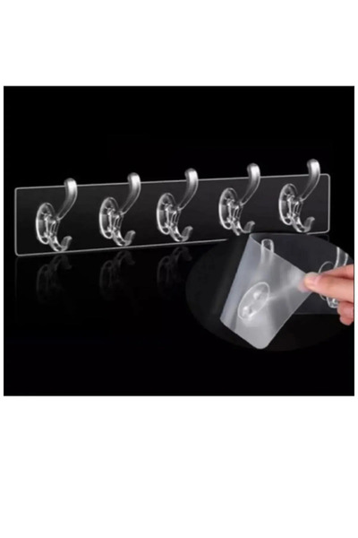 GreenMart 2 bucăți din 5 bucăți organizator pentru dulap de bucătărie, baie, agățat de perete autoadeziv