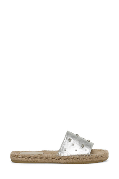 Nine West Cıcore 4Fx Silver Women's Flat Slippers