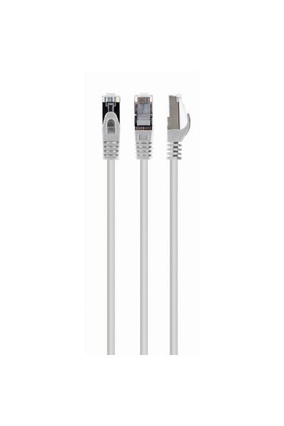 Gembird Network Cable PP6A-LSZHCU-W-0.5M, RJ45, Cat.6A, SFTP, LSZH, 0.5m (White)